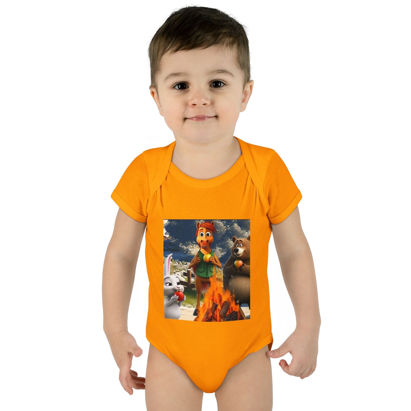 Infant Baby Rib Bodysuit