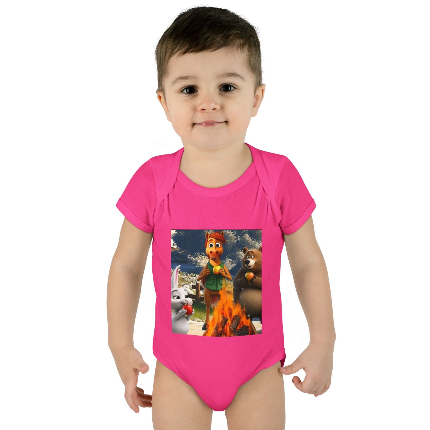 Infant Baby Rib Bodysuit