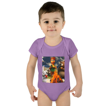 Infant Baby Rib Bodysuit