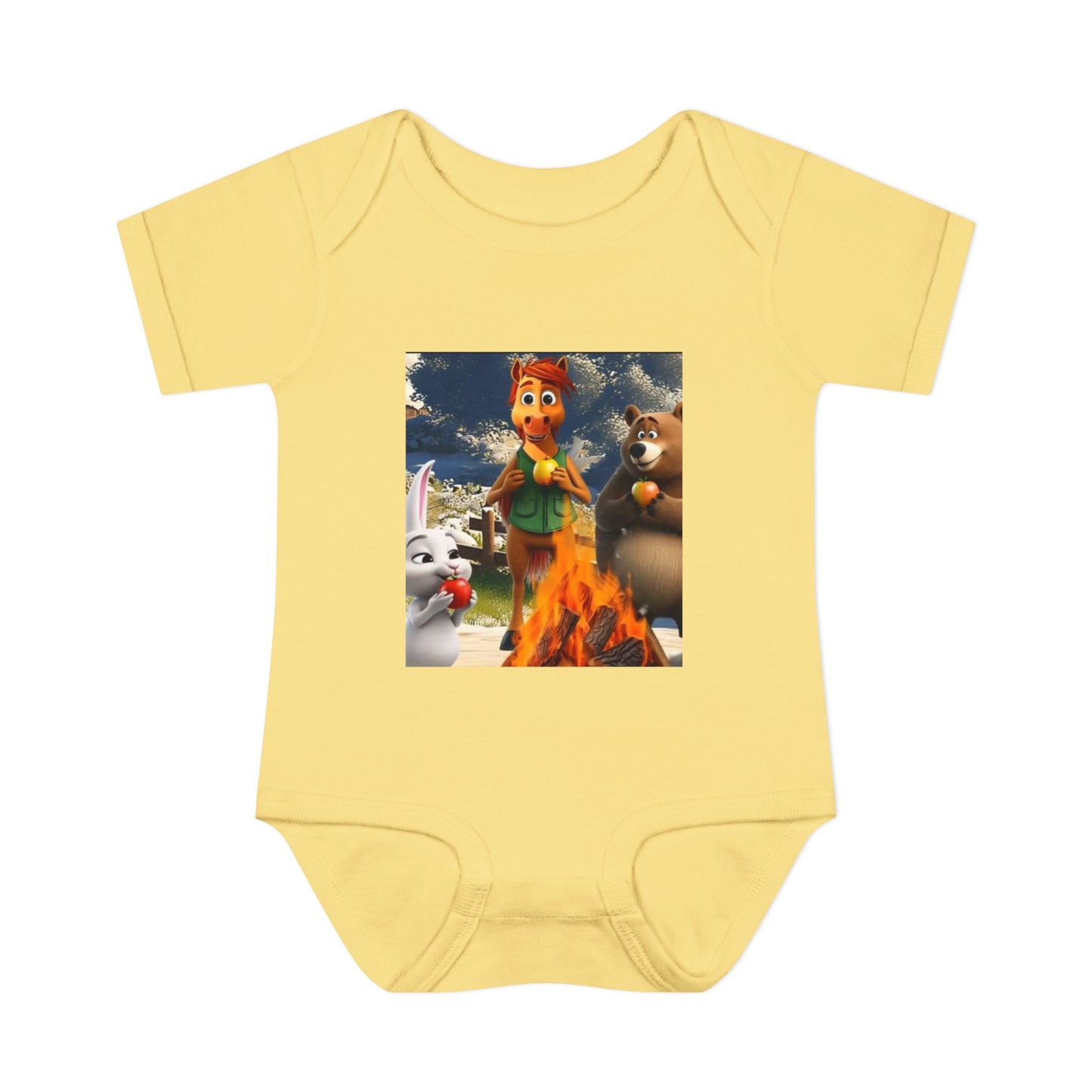 Infant Baby Rib Bodysuit