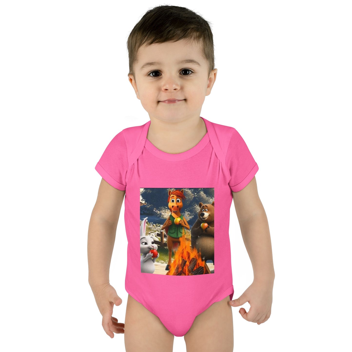 Infant Baby Rib Bodysuit