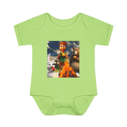 Infant Baby Rib Bodysuit