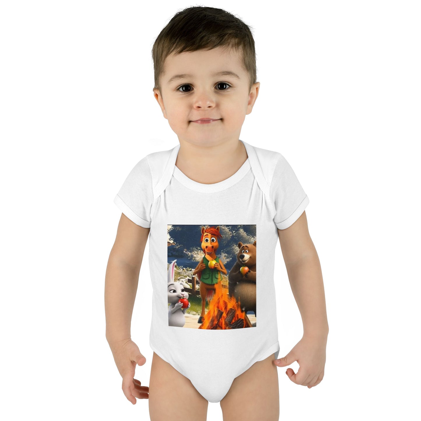 Infant Baby Rib Bodysuit
